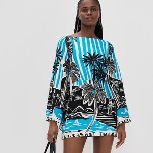 Seven wonders island mini dress nwt M